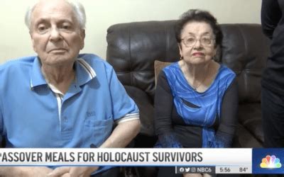 South Florida organization serves Holocaust survivors with Passover meals